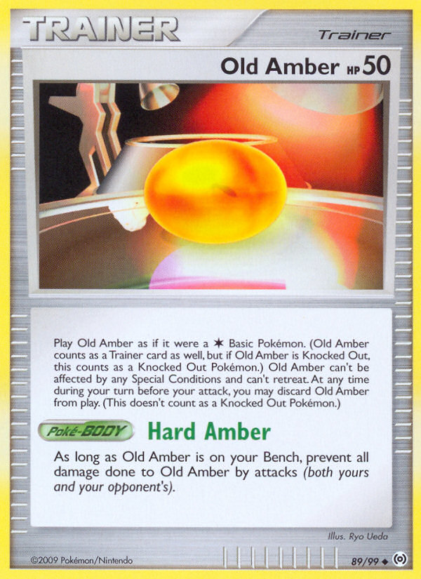 Old Amber (89/99) [Platinum: Arceus] | Anubis Games and Hobby