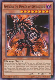 Gandora the Dragon of Destruction [Millennium Pack] [MIL1-EN005] | Anubis Games and Hobby