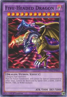 Five-Headed Dragon [Millennium Pack] [MIL1-EN012] | Anubis Games and Hobby