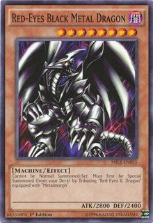 Red-Eyes Black Metal Dragon [Millennium Pack] [MIL1-EN035] | Anubis Games and Hobby