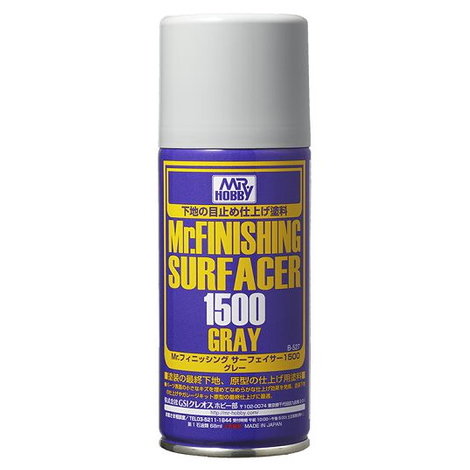 Mr. Finishing Surfacer Gray 1500 | Anubis Games and Hobby
