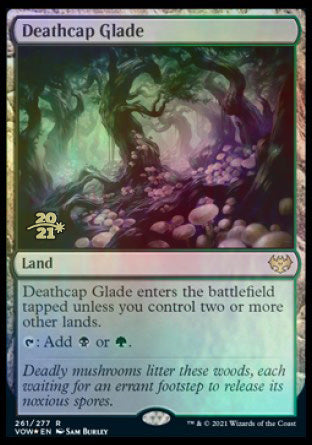 Deathcap Glade [Innistrad: Crimson Vow Prerelease Promos] | Anubis Games and Hobby