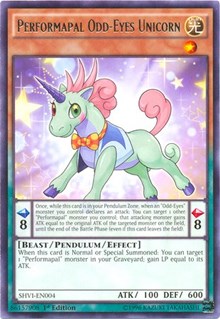 Performapal Odd-Eyes Unicorn [Shining Victories] [SHVI-EN004] | Anubis Games and Hobby