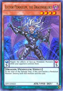 Lector Pendulum, the Dracoverlord [Shining Victories] [SHVI-EN023] | Anubis Games and Hobby