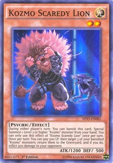 Kozmo Scaredy Lion [Shining Victories] [SHVI-EN082] | Anubis Games and Hobby