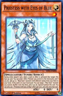 Priestess with Eyes of Blue [Shining Victories] [SHVI-EN098] | Anubis Games and Hobby