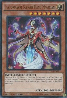Performapal Sleight Hand Magician [Starter Deck: Yuya] [YS16-EN001] | Anubis Games and Hobby