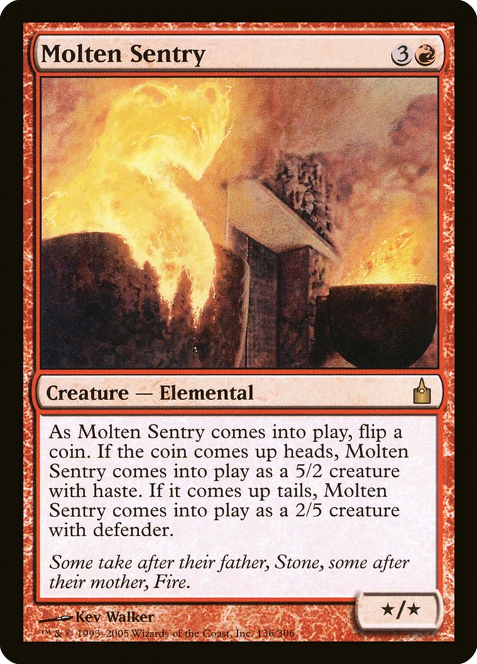 Molten Sentry [Ravnica: City of Guilds] | Anubis Games and Hobby