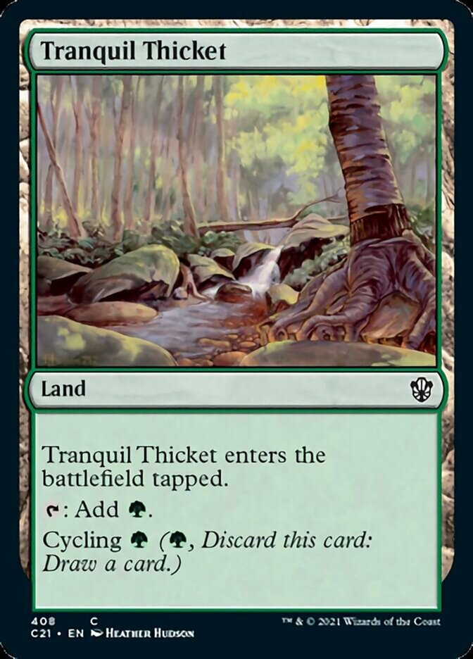 Tranquil Thicket [Commander 2021] | Anubis Games and Hobby