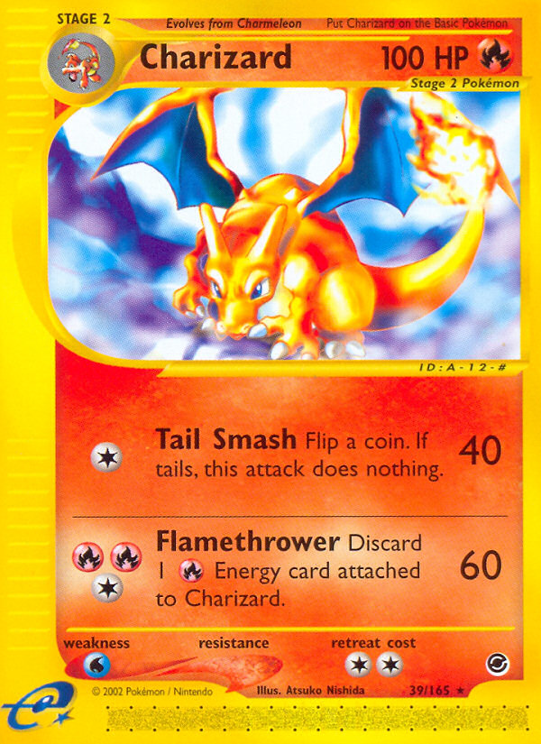 Charizard (39/165) [Expedition: Base Set] | Anubis Games and Hobby