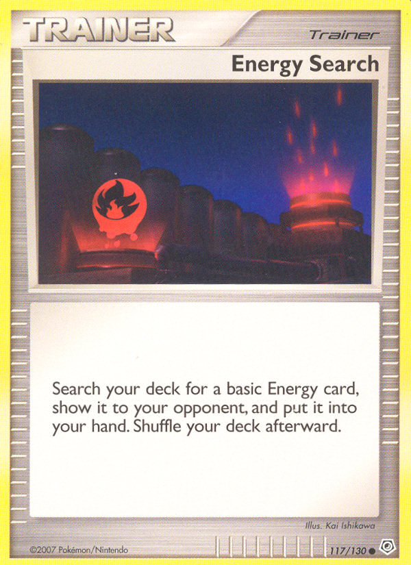 Energy Search (117/130) [Diamond & Pearl: Base Set] | Anubis Games and Hobby