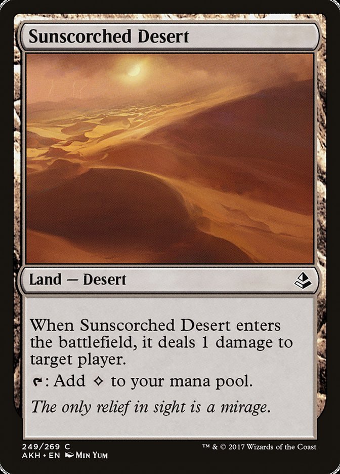 Sunscorched Desert [Amonkhet] | Anubis Games and Hobby