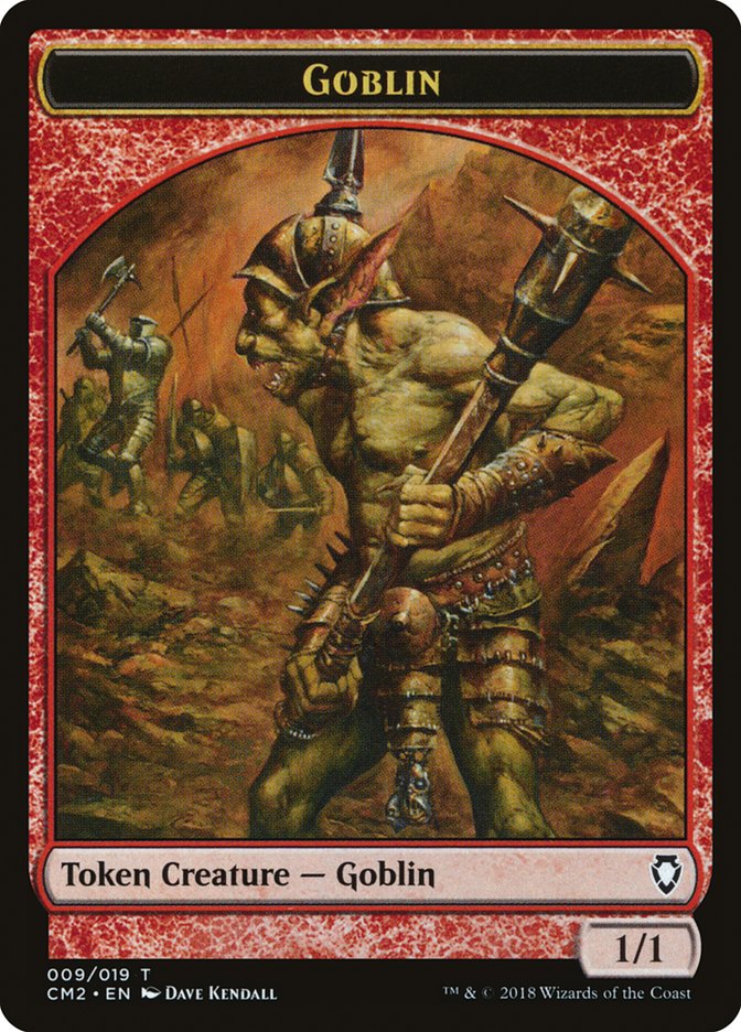 Goblin Token [Commander Anthology Volume II Tokens] | Anubis Games and Hobby