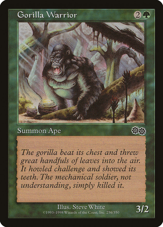 Gorilla Warrior [Urza's Saga] | Anubis Games and Hobby