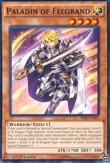 Paladin of Felgrand [Structure Deck: Rise of the True Dragons] [SR02-EN003] | Anubis Games and Hobby