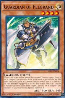 Guardian of Felgrand [Structure Deck: Rise of the True Dragons] [SR02-EN004] | Anubis Games and Hobby