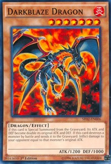 Darkblaze Dragon [Structure Deck: Rise of the True Dragons] [SR02-EN006] | Anubis Games and Hobby