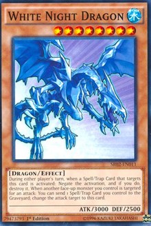 White Night Dragon [Structure Deck: Rise of the True Dragons] [SR02-EN011] | Anubis Games and Hobby