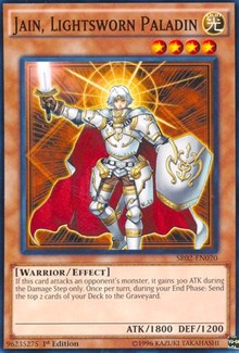 Jain, Lightsworn Paladin [Structure Deck: Rise of the True Dragons] [SR02-EN020] | Anubis Games and Hobby