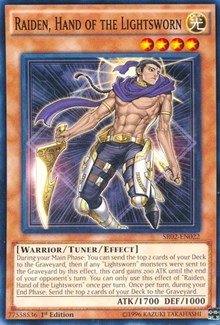 Raiden, Hand of the Lightsworn [Structure Deck: Rise of the True Dragons] [SR02-EN022] | Anubis Games and Hobby