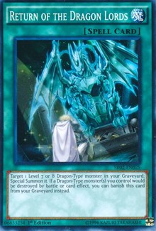 Return of the Dragon Lords [Structure Deck: Rise of the True Dragons] [SR02-EN025] | Anubis Games and Hobby