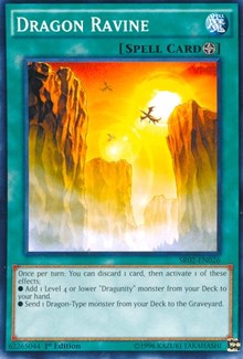 Dragon Ravine [Structure Deck: Rise of the True Dragons] [SR02-EN026] | Anubis Games and Hobby