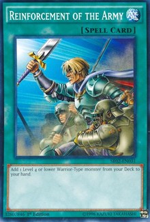 Reinforcement of the Army [Structure Deck: Rise of the True Dragons] [SR02-EN031] | Anubis Games and Hobby