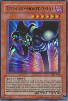 Toon Summoned Skull [Spell Ruler] [SRL-073] | Anubis Games and Hobby