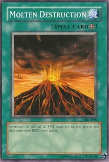 Molten Destruction [Spell Ruler] [SRL-098] | Anubis Games and Hobby