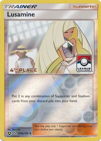 Lusamine (153a/156) (League Challenge Alt Art 4th Place) [Sun & Moon: Ultra Prism] | Anubis Games and Hobby