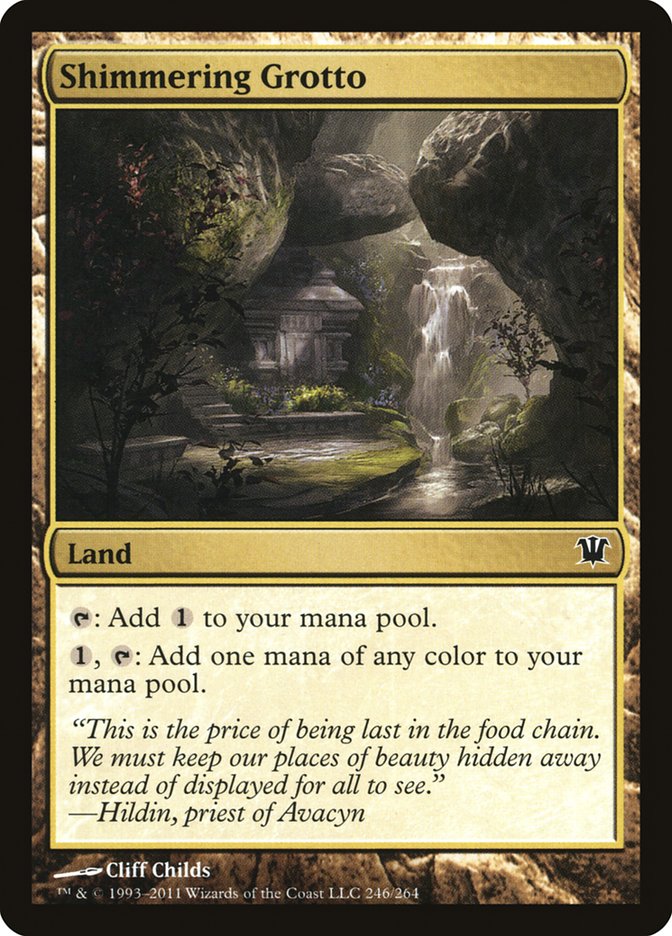 Shimmering Grotto [Innistrad] | Anubis Games and Hobby