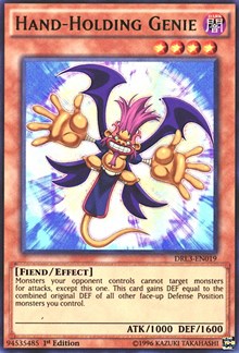 Hand-Holding Genie [Dragons of Legend: Unleashed] [DRL3-EN019] | Anubis Games and Hobby