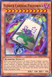 Flower Cardian Paulownia [Dragons of Legend: Unleashed] [DRL3-EN034] | Anubis Games and Hobby