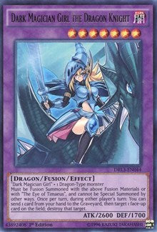 Dark Magician Girl the Dragon Knight [Dragons of Legend: Unleashed] [DRL3-EN044] | Anubis Games and Hobby