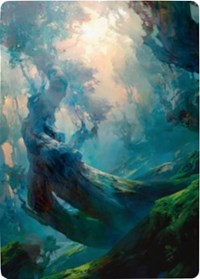 Forest 3 Art Card [Zendikar Rising Art Series] | Anubis Games and Hobby