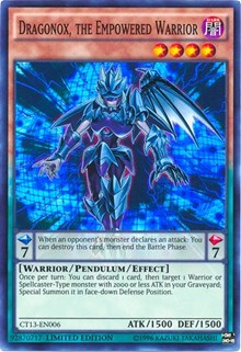 Dragonox, the Empowered Warrior [2016 Mega-Tins] [CT13-EN006] | Anubis Games and Hobby