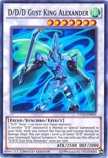 D/D/D Gust King Alexander [2016 Mega-Tins] [CT13-EN010] | Anubis Games and Hobby