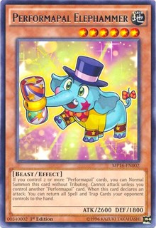 Performapal Elephammer [2016 Mega-Tins Mega Pack] [MP16-EN002] | Anubis Games and Hobby