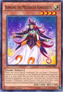 Soprano the Melodious Songstress [2016 Mega-Tins Mega Pack] [MP16-EN009] | Anubis Games and Hobby