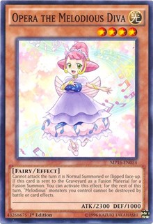 Opera the Melodious Diva [2016 Mega-Tins Mega Pack] [MP16-EN054] | Anubis Games and Hobby