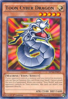 Toon Cyber Dragon [2016 Mega-Tins Mega Pack] [MP16-EN074] | Anubis Games and Hobby