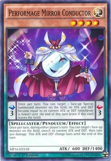 Performage Mirror Conductor [2016 Mega-Tins Mega Pack] [MP16-EN118] | Anubis Games and Hobby