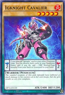 Igknight Cavalier [2016 Mega-Tins Mega Pack] [MP16-EN130] | Anubis Games and Hobby