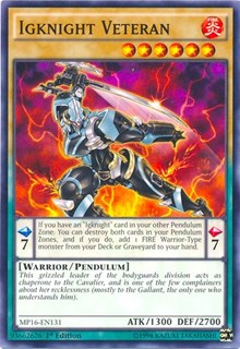 Igknight Veteran [2016 Mega-Tins Mega Pack] [MP16-EN131] | Anubis Games and Hobby