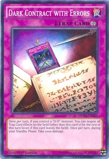 Dark Contract with Errors [2016 Mega-Tins Mega Pack] [MP16-EN155] | Anubis Games and Hobby