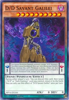 D/D Savant Galilei [2016 Mega-Tins Mega Pack] [MP16-EN166] | Anubis Games and Hobby