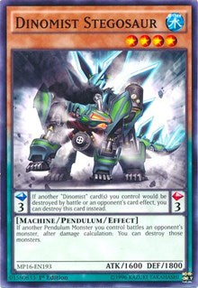 Dinomist Stegosaur [2016 Mega-Tins Mega Pack] [MP16-EN193] | Anubis Games and Hobby