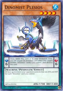 Dinomist Plesios [2016 Mega-Tins Mega Pack] [MP16-EN194] | Anubis Games and Hobby