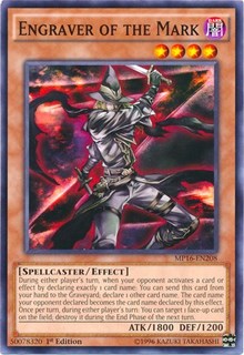 Engraver of the Mark [2016 Mega-Tins Mega Pack] [MP16-EN208] | Anubis Games and Hobby