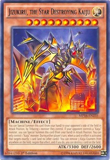 Jizukiru, the Star Destroying Kaiju [2016 Mega-Tins Mega Pack] [MP16-EN235] | Anubis Games and Hobby